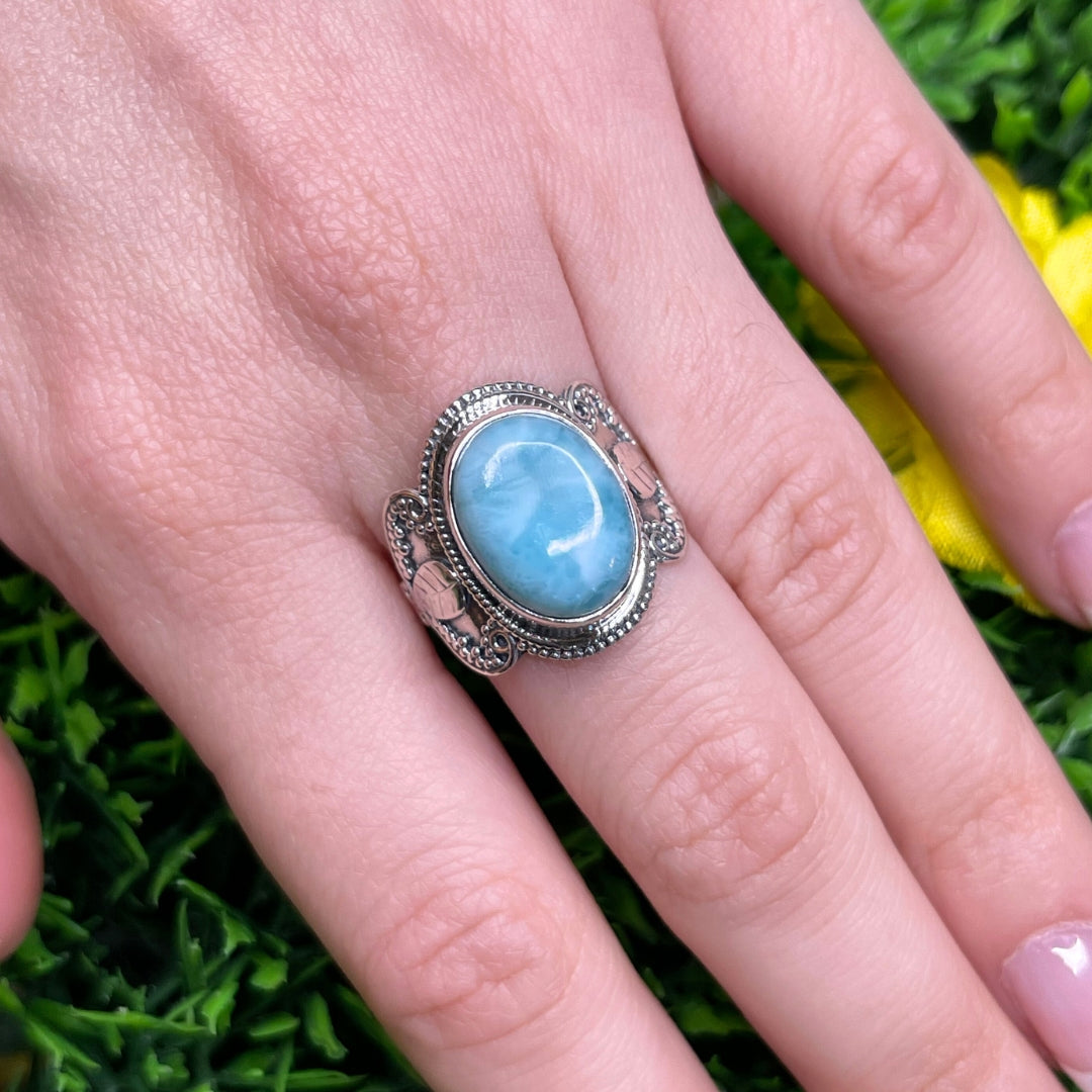 Bague Argent 925 Larimar #42