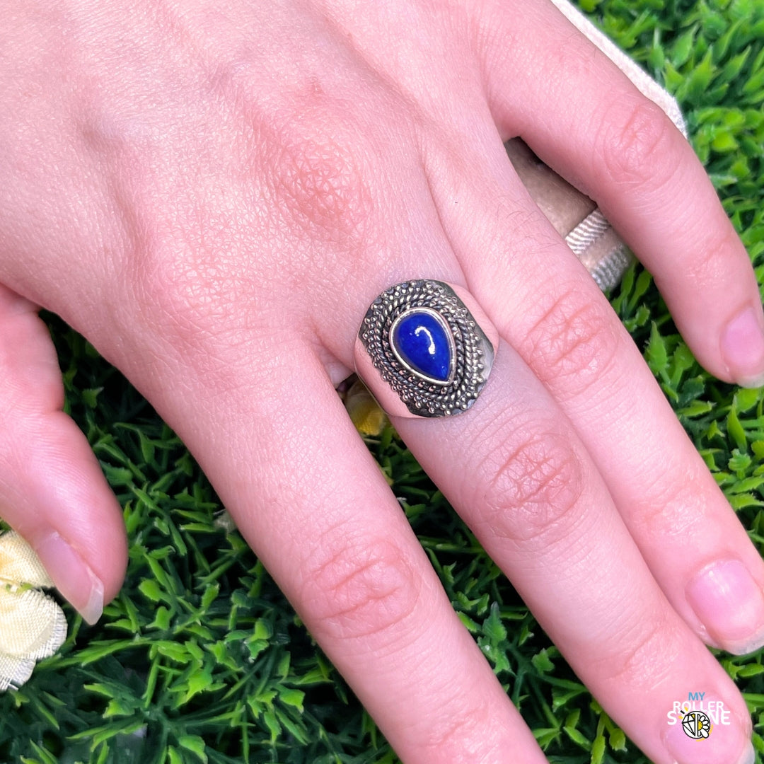 Bague Argent 925 Lapis Lazuli #159