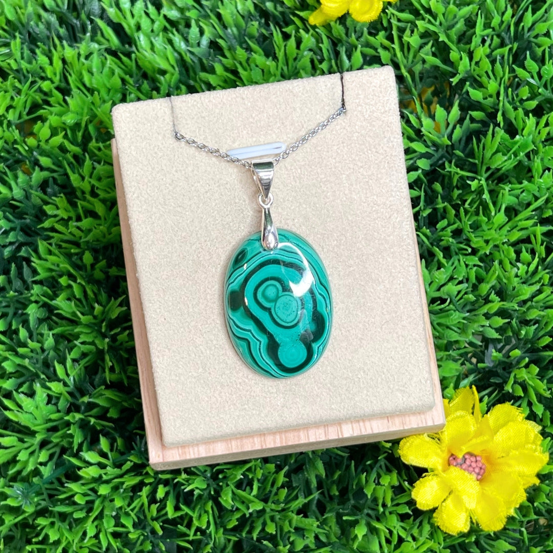 Pendentif Malachite #9