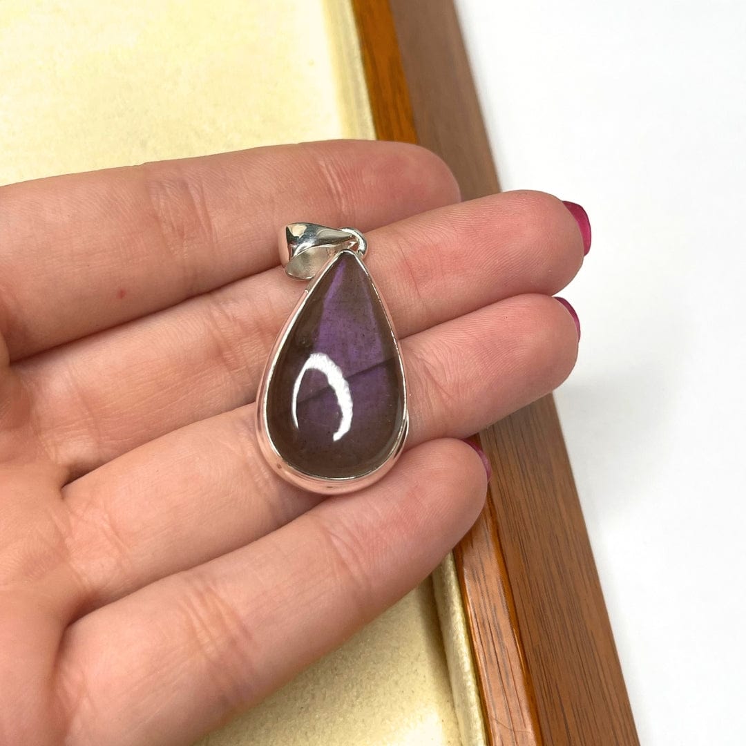 Pendentif Labradorite Purple Fire #5