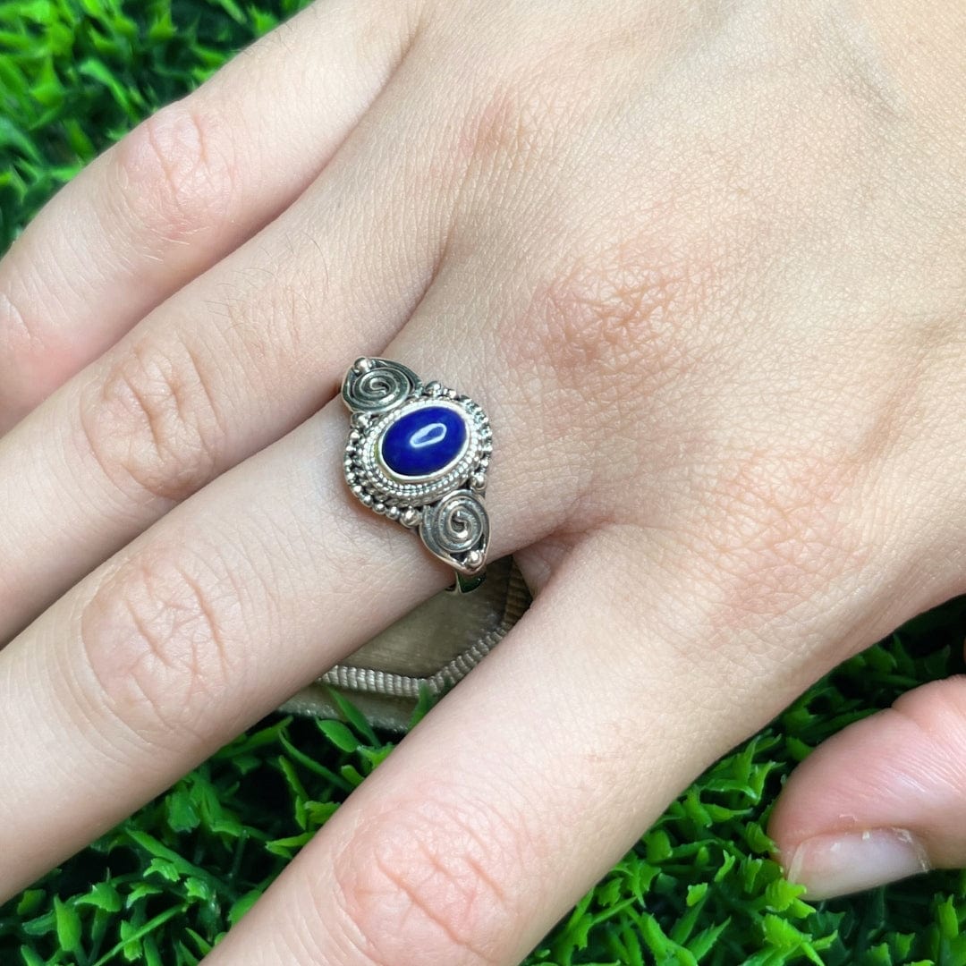 Bague Argent 925 Lapis Lazuli #16