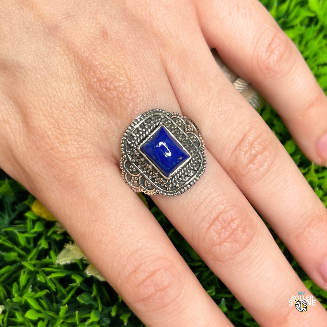 Bague Argent 925 Lapis Lazuli #215