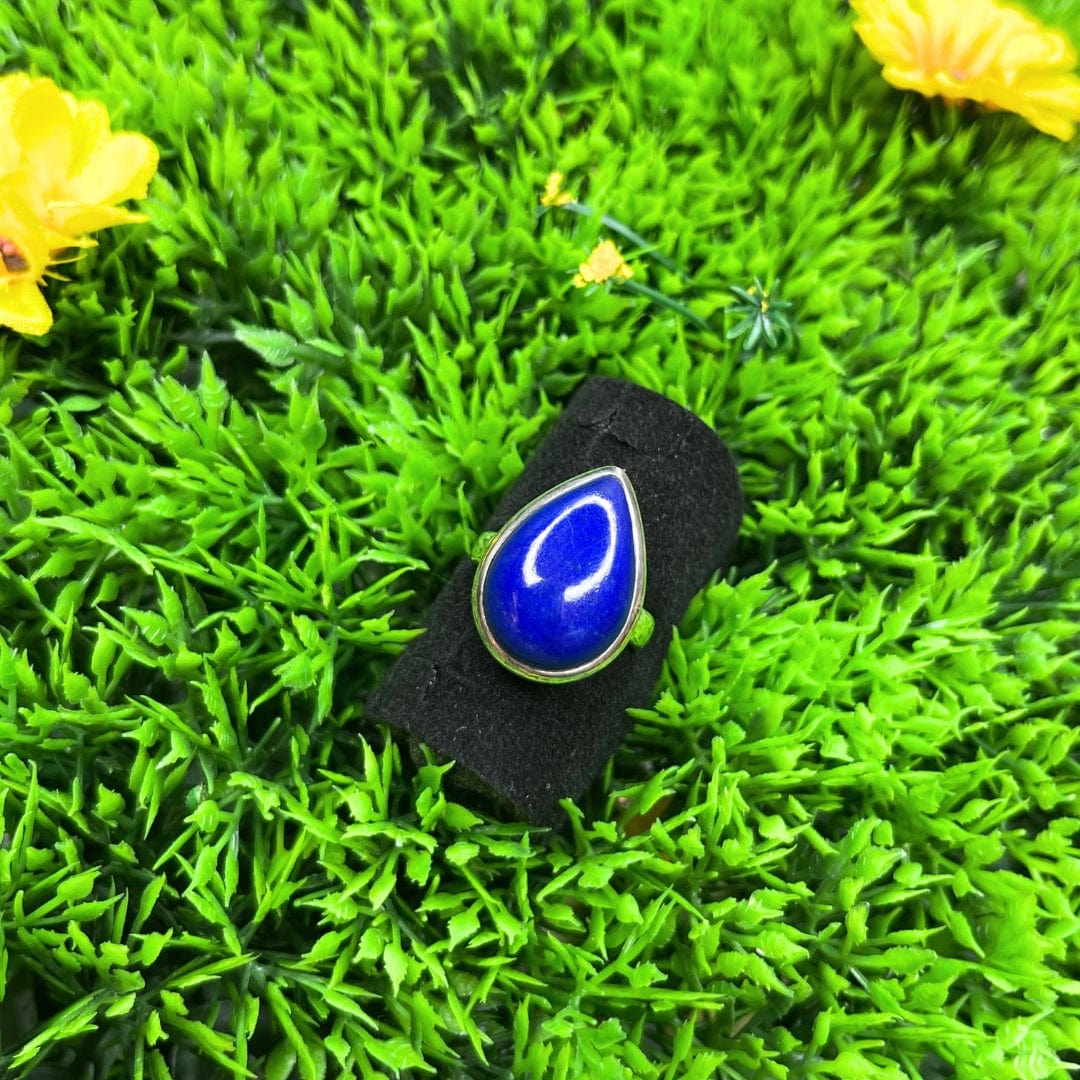 Bague Argent Lapis Lazuli #4