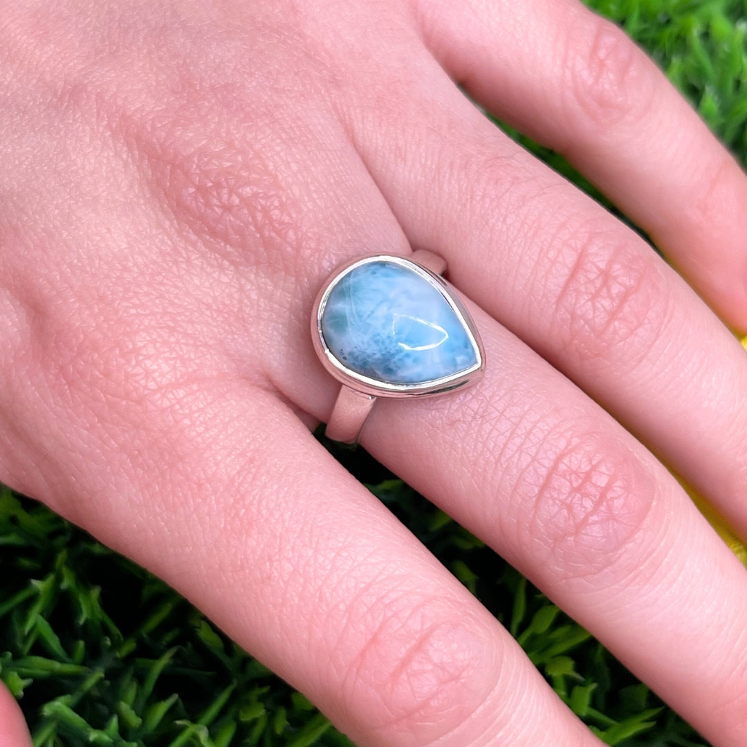 Bague Argent 925 Larimar #127