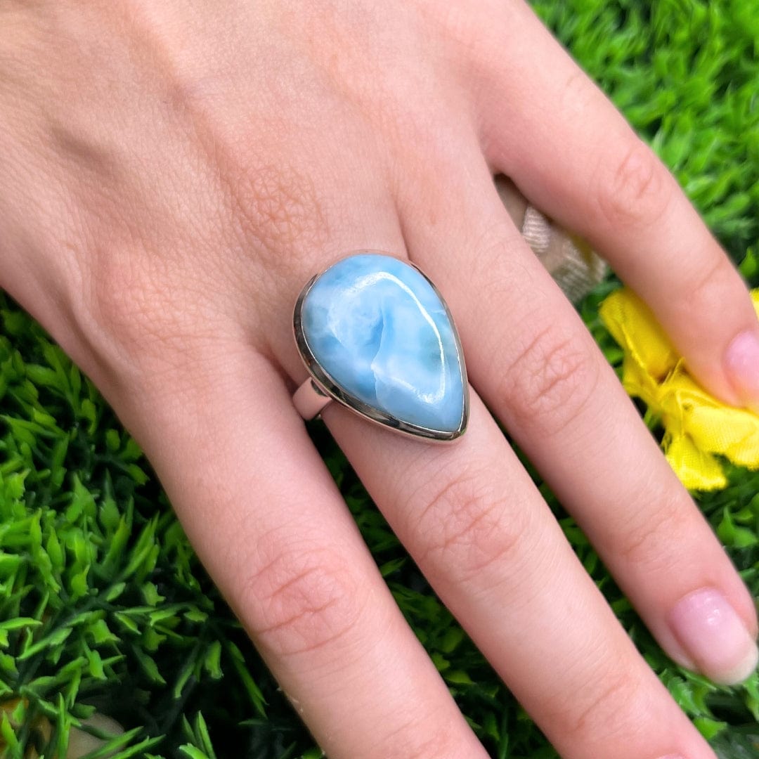 Bague Argent Larimar #33