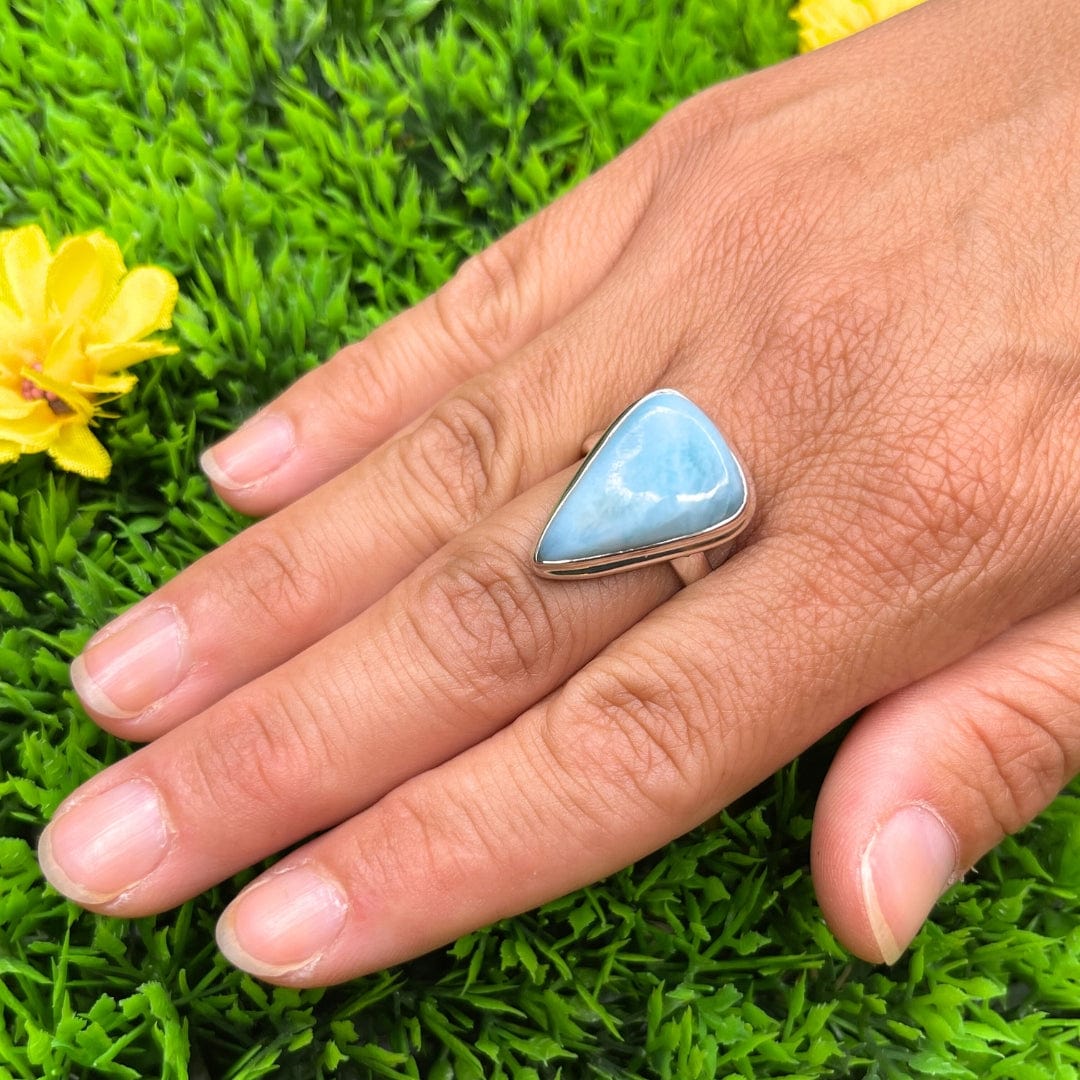 Bague Argent Larimar #2