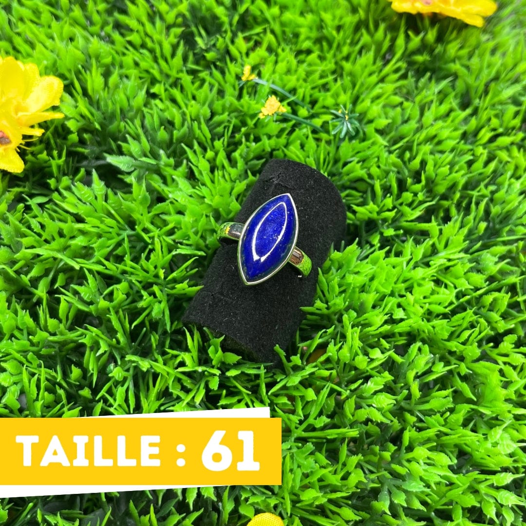 Bague Argent Lapis Lazuli #19