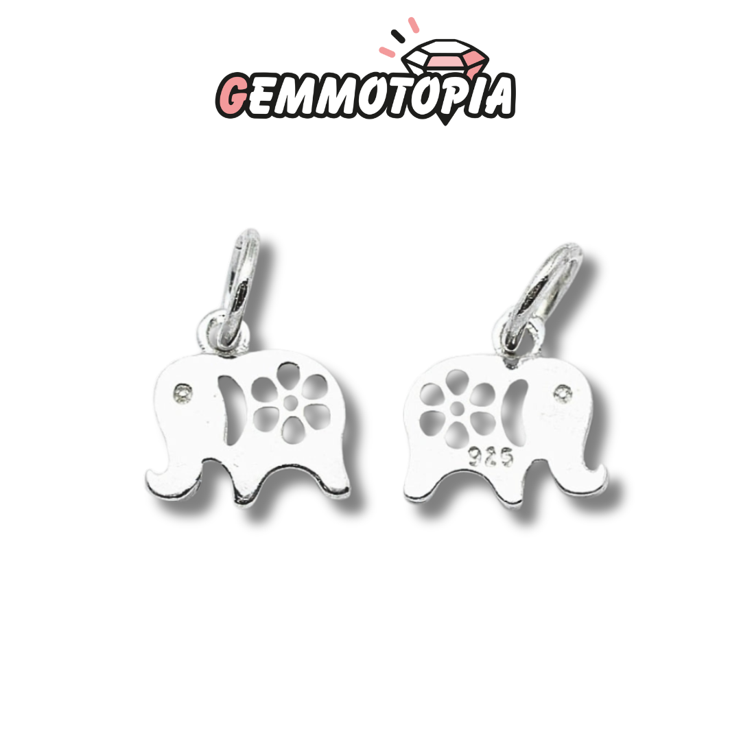 Charm Éléphant Argent 925