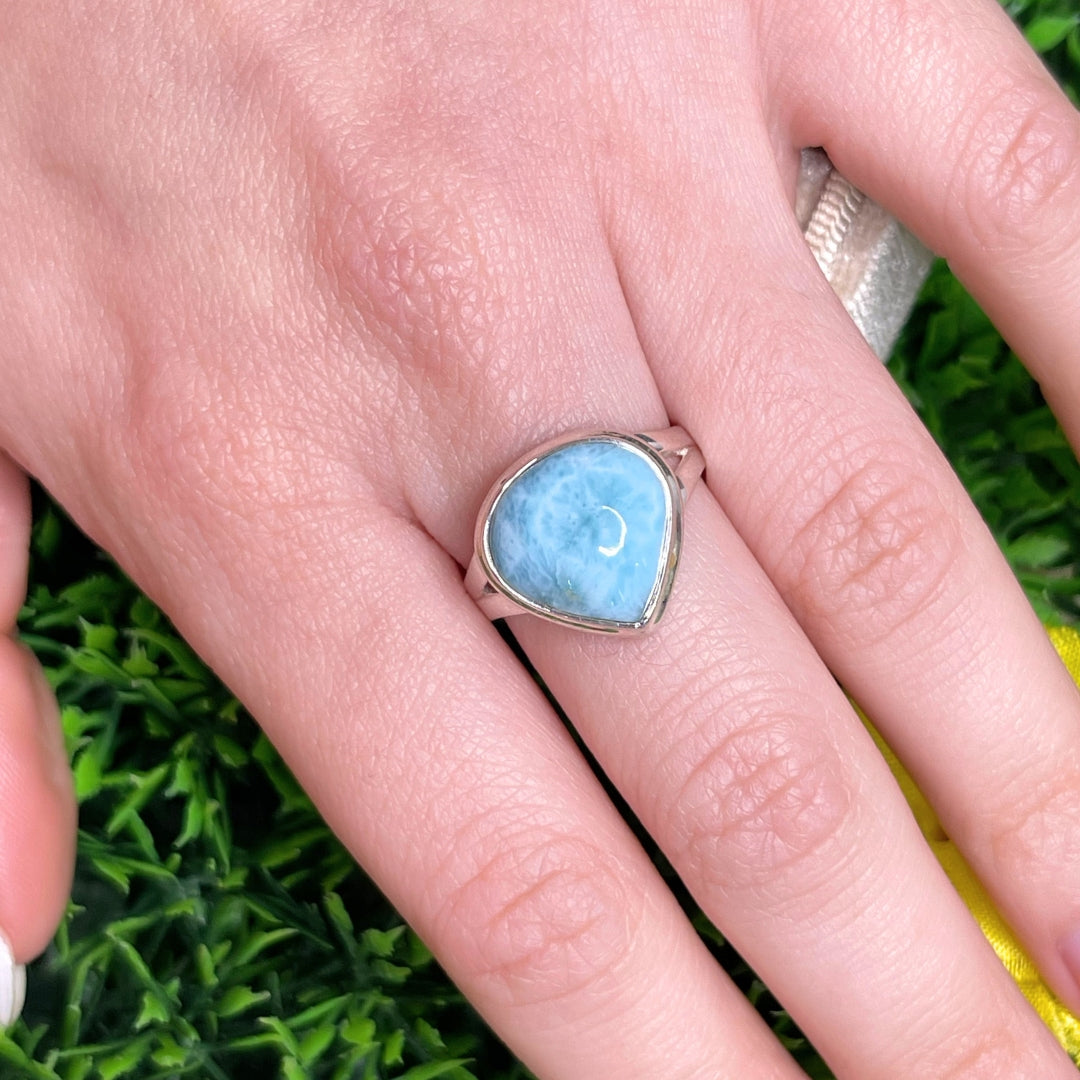 Bague Argent 925 Larimar #147