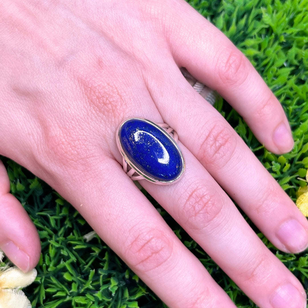 Bague Argent Lapis Lazuli #127