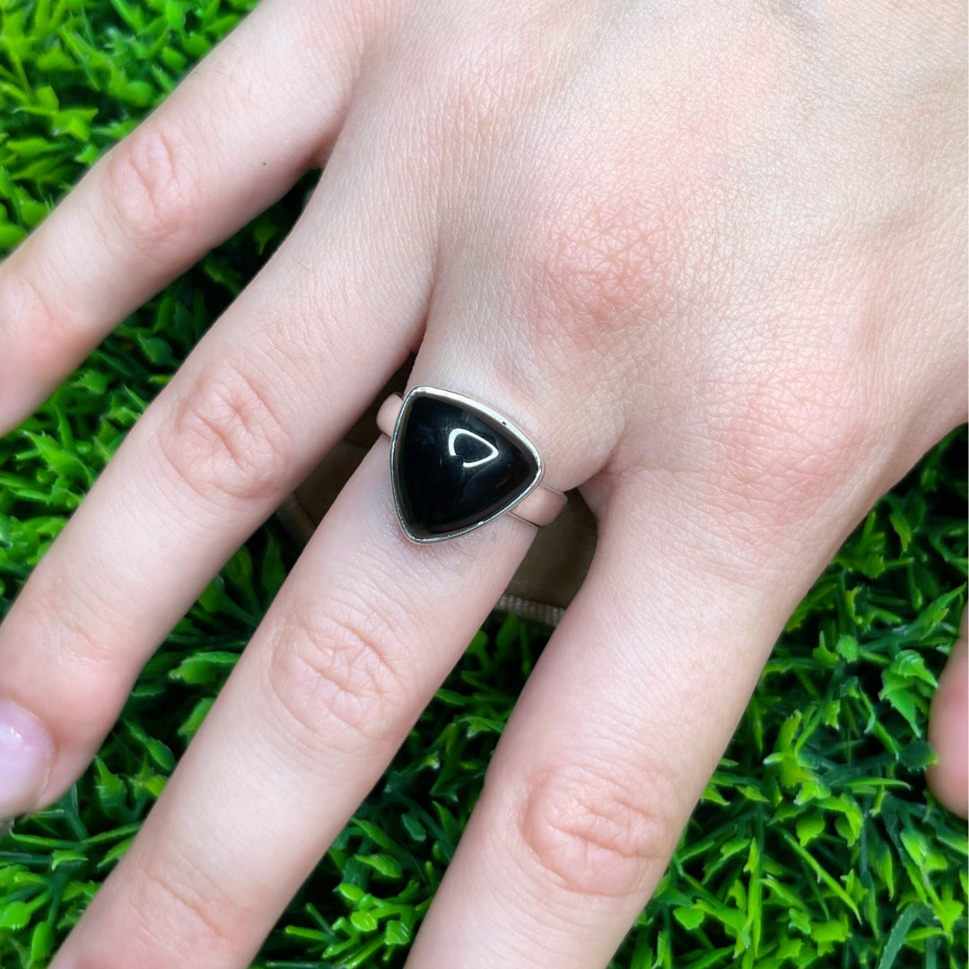 Bague Onyx Argent #26