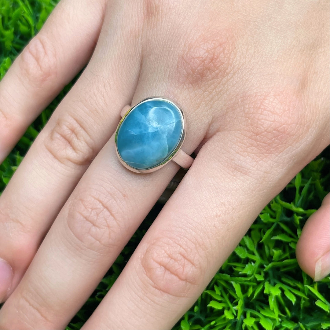 Bague Argent Larimar #122