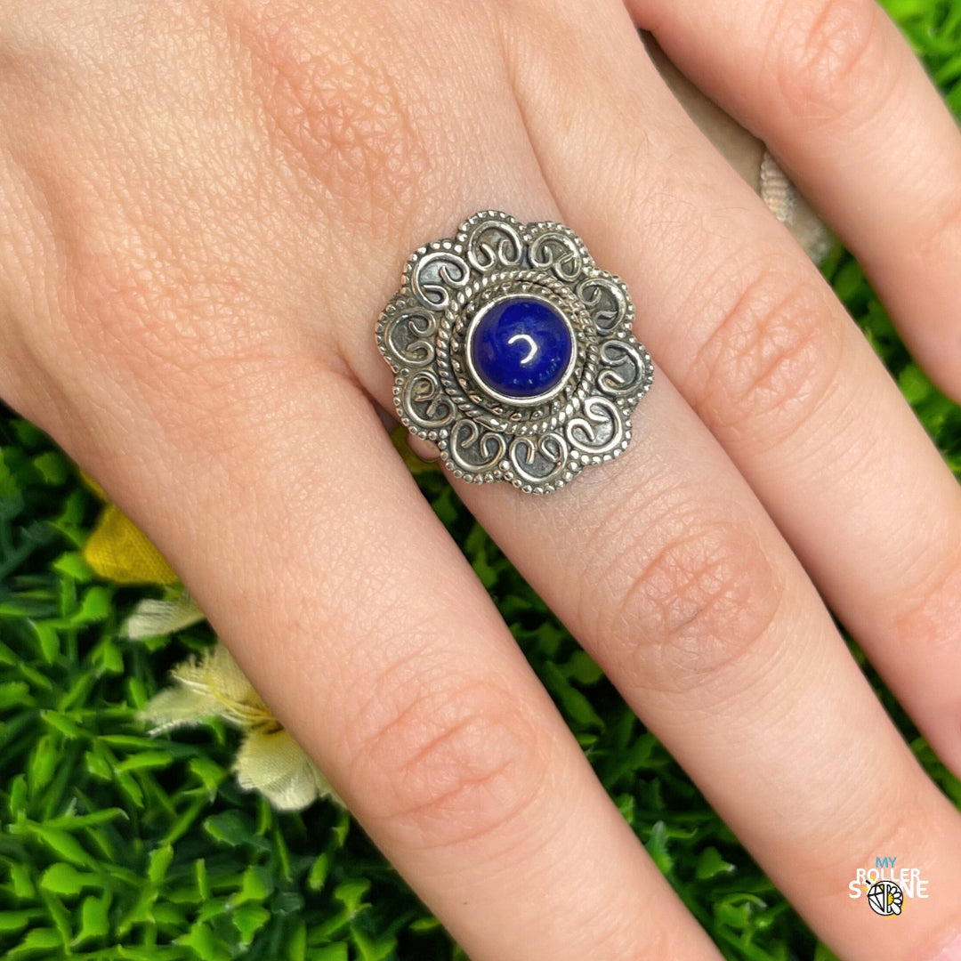 Bague Argent 925 Lapis Lazuli #183