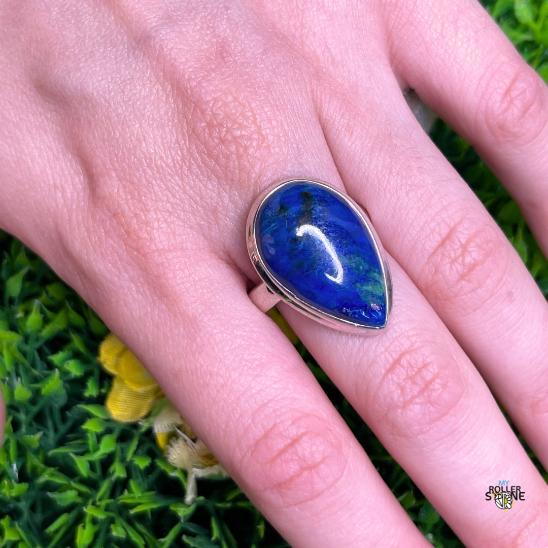 Bague Argent 925 Azurite #1