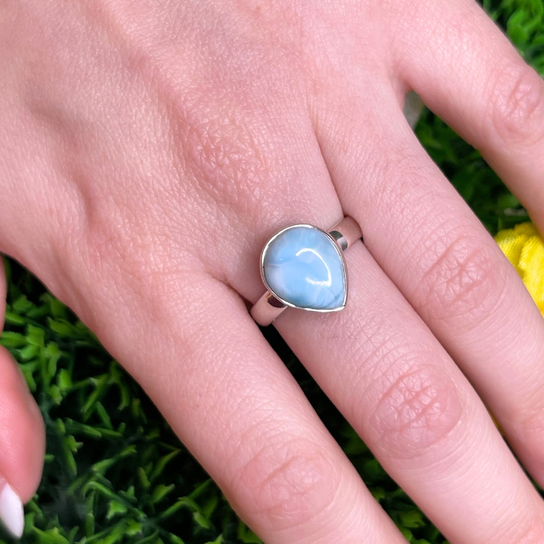 Bague Argent 925 Larimar #134