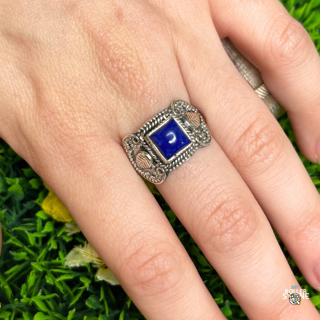 Bague Argent 925 Lapis Lazuli #211