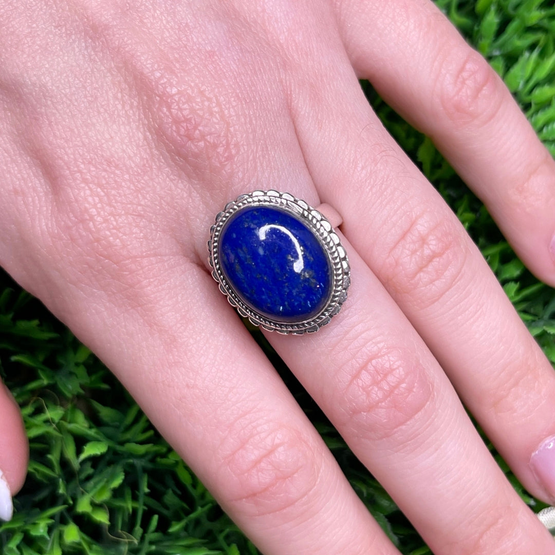 Bague Argent Lapis Lazuli #96