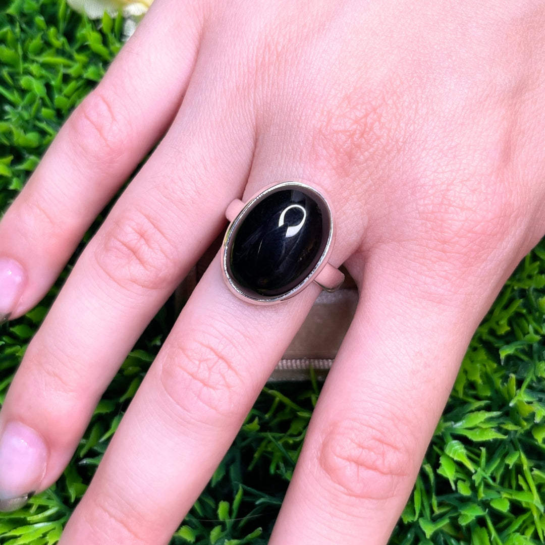 Bague Onyx Argent #43