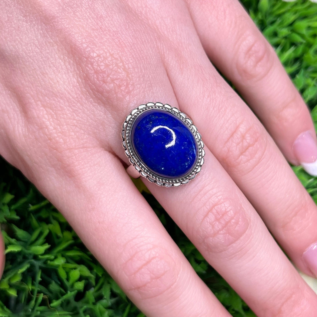 Bague Argent Lapis Lazuli #62