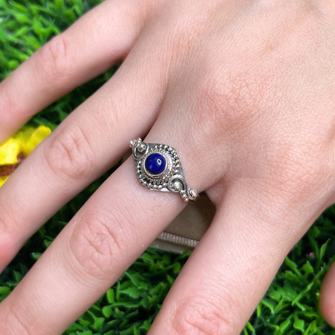 Bague Argent 925 Lapis Lazuli #17