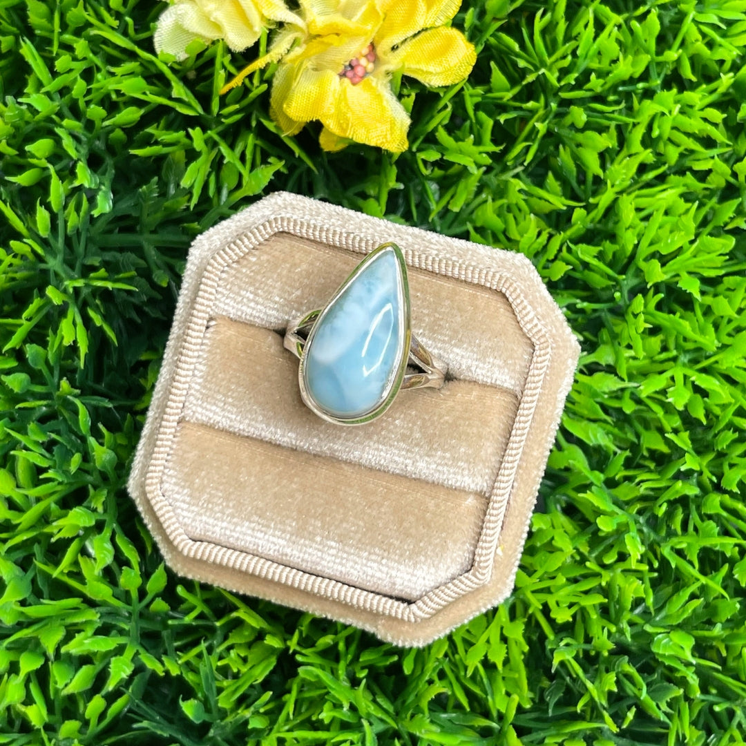 Bague Argent Larimar #50