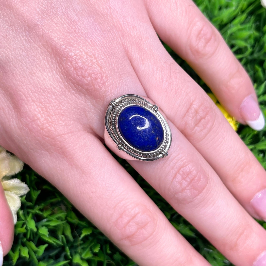 Bague Argent Lapis Lazuli #64