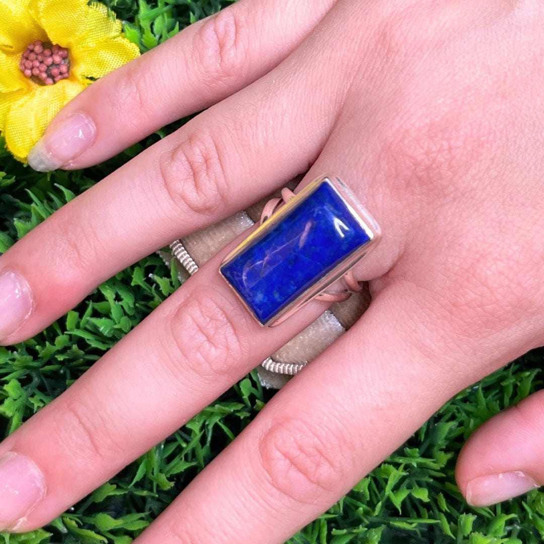 Bague Argent Lapis Lazuli #33