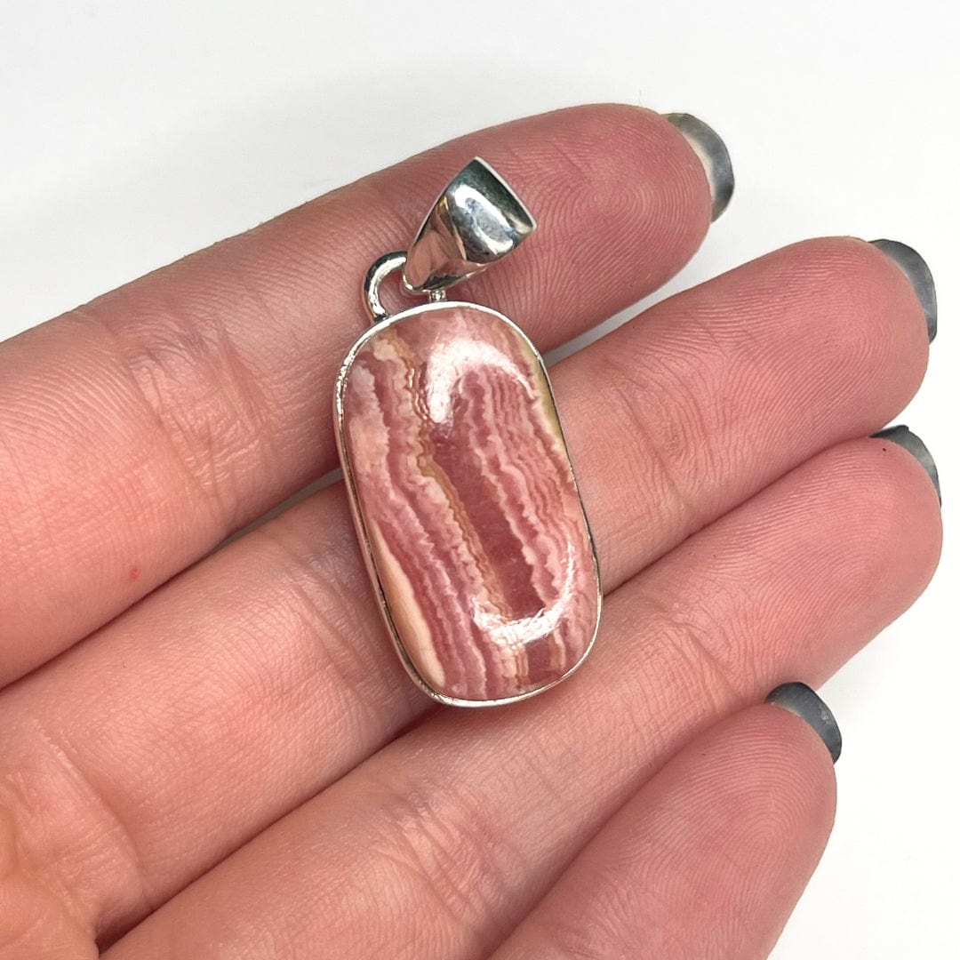 Pendentif Argent Rhodochrosite #11