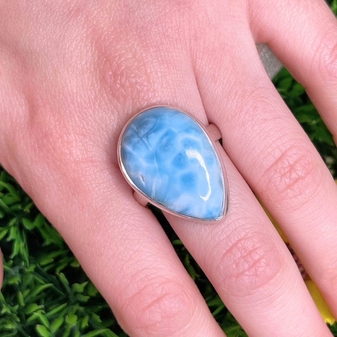 Bague Argent 925 Larimar #126