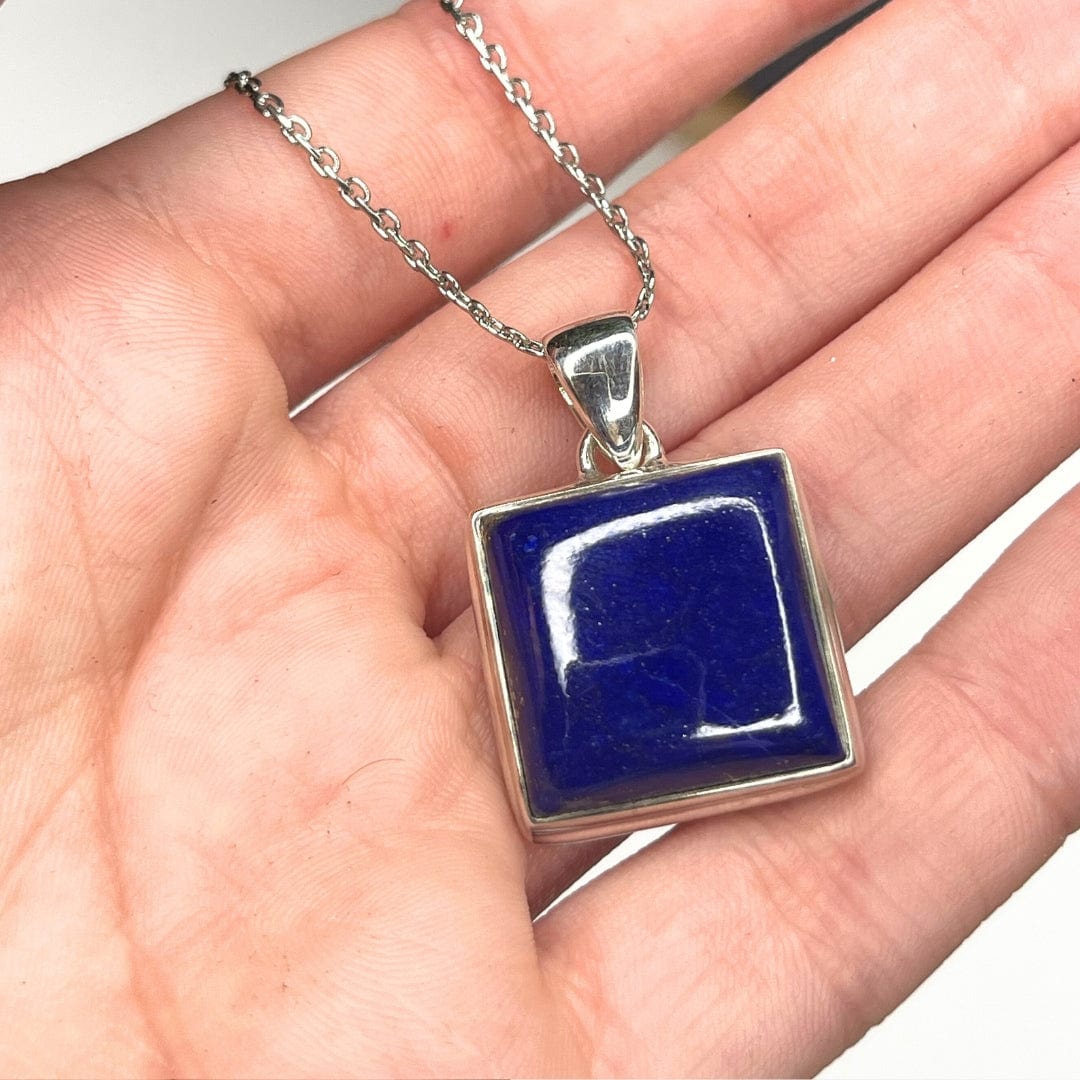 Pendentif Argent 925 Lapis Lazuli #21