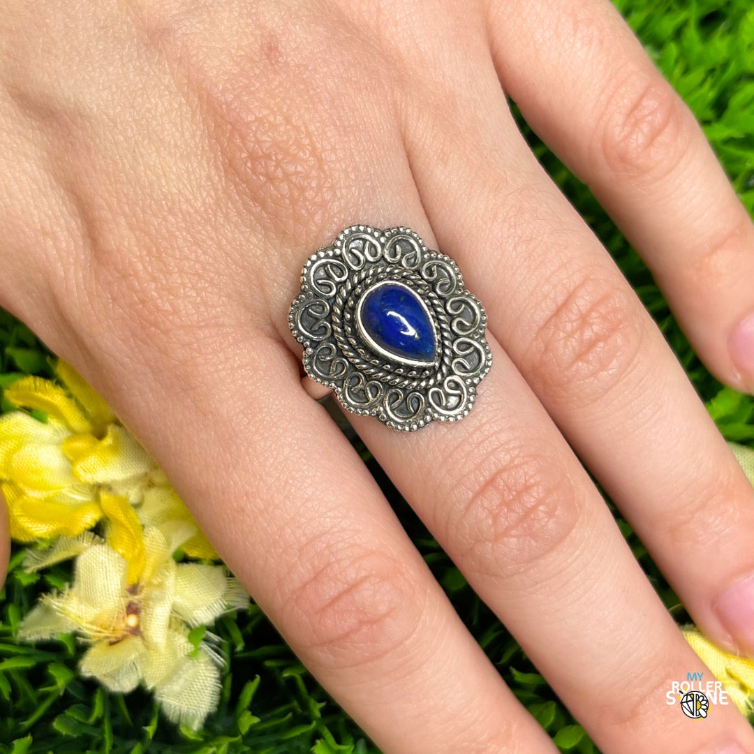 Bague Argent 925 Lapis Lazuli #217