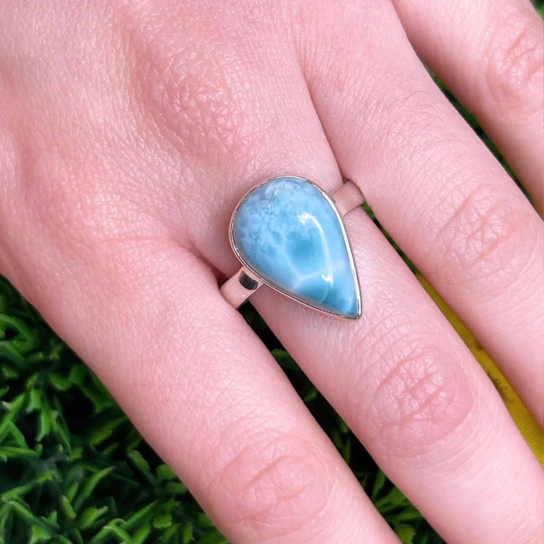 Bague Argent 925 Larimar #138