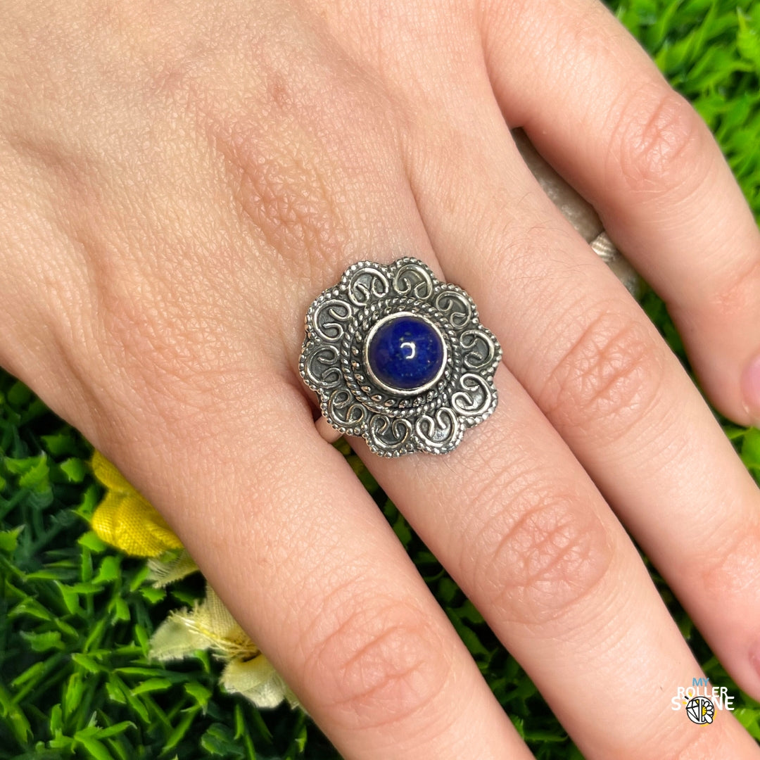 Bague Argent 925 Lapis Lazuli #223