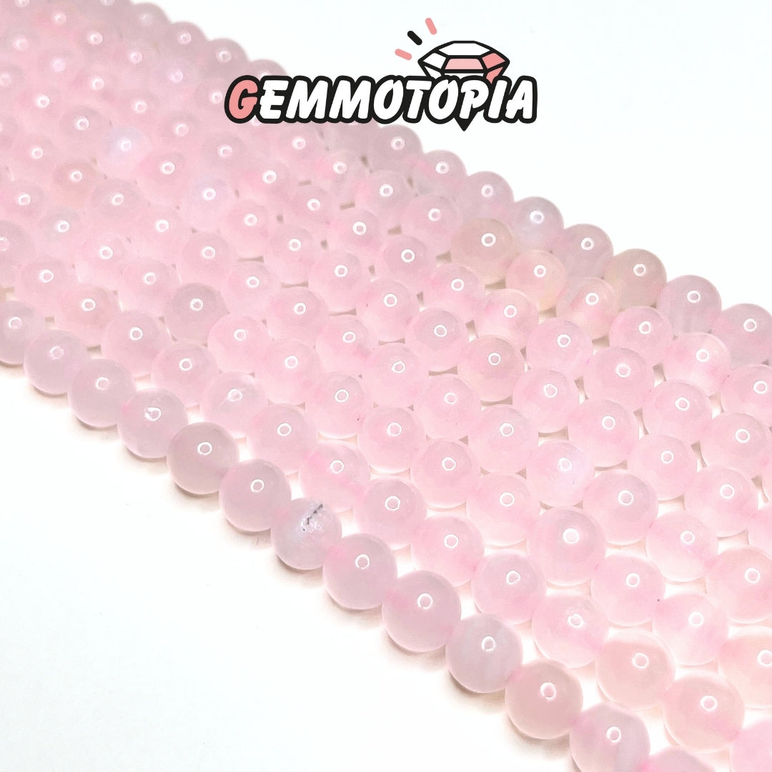 Perle en Calcite Rose 5A