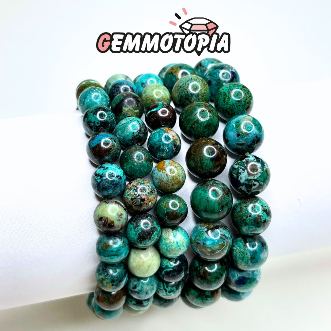 Bracelet Azurite Chrysocolle