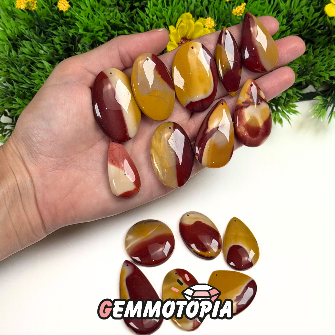 Pendentif Jaspe Mookaïte