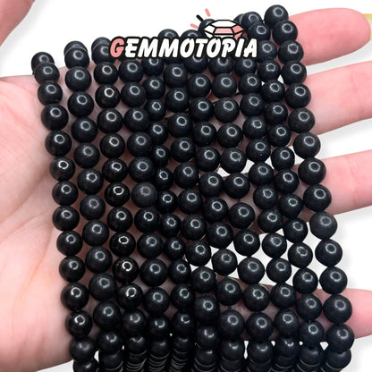 Perle Shungite 1A 6 MM