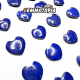 Pendentif Percé Coeur Lapis Lazuli