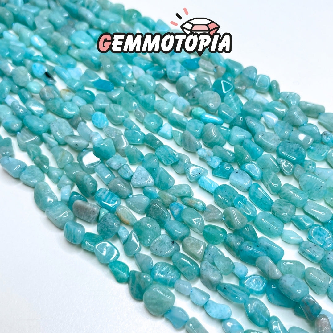 Perle Baroque en Amazonite