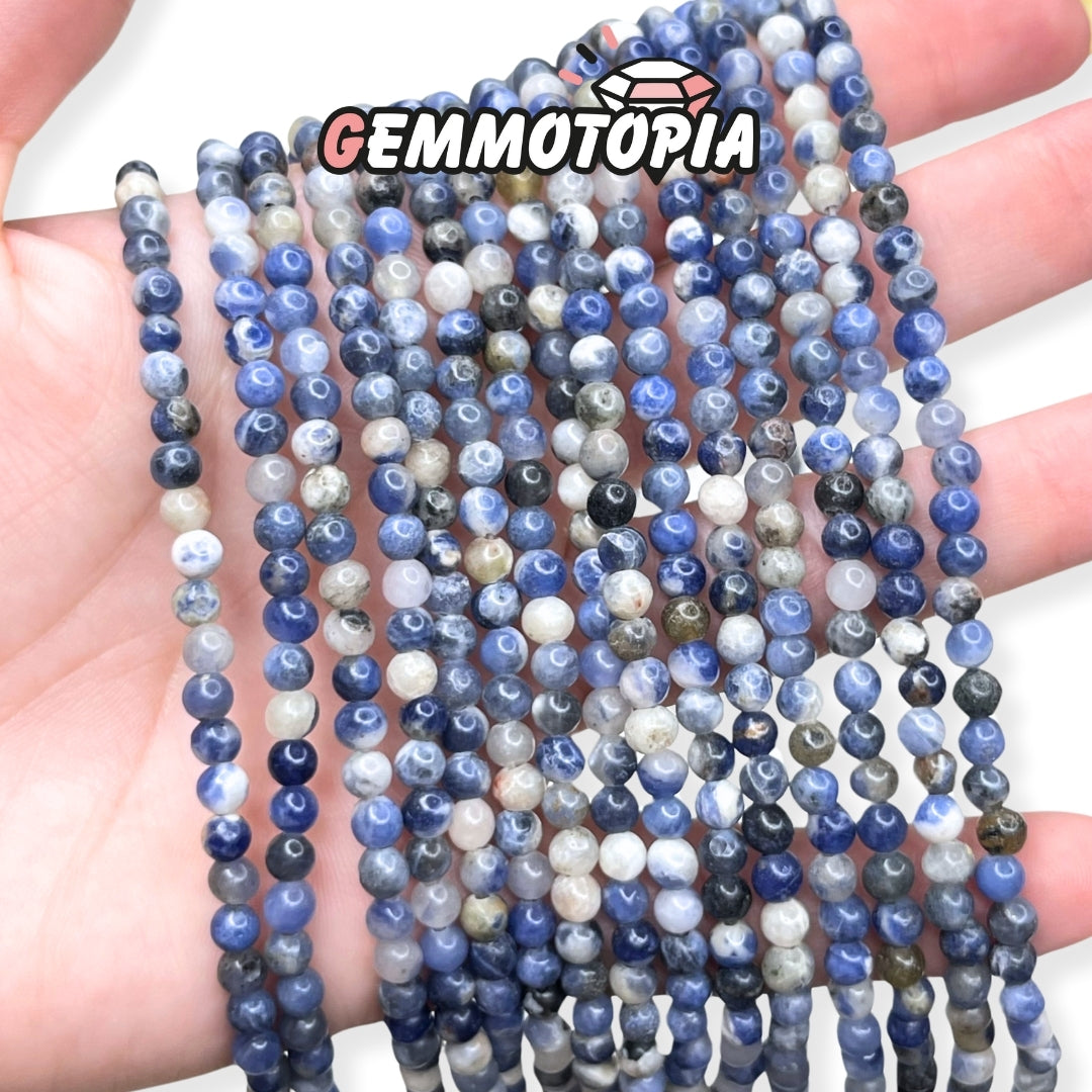 Perle Sodalite 3A 4 MM