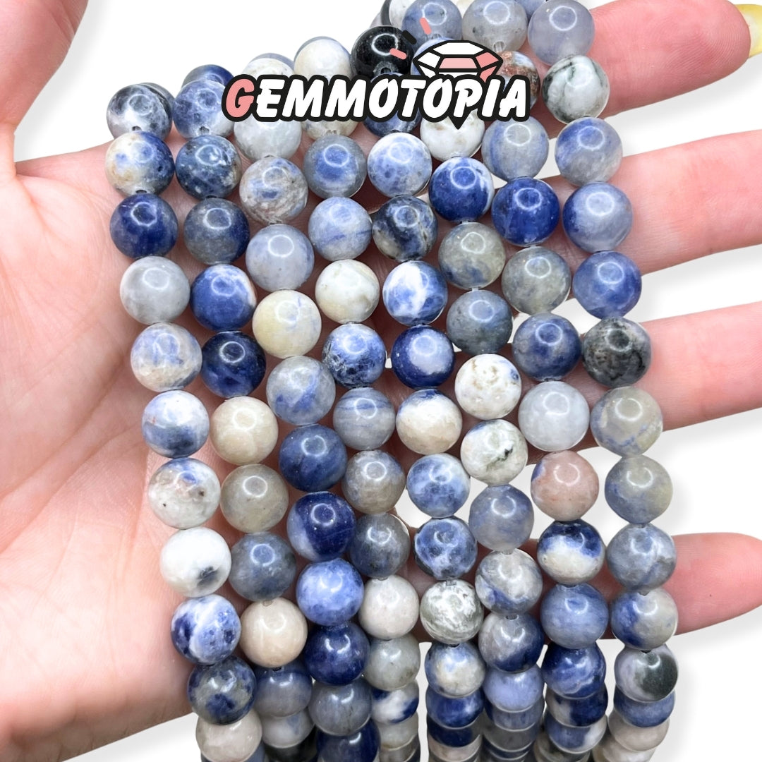 Perle Sodalite 3A 8 MM