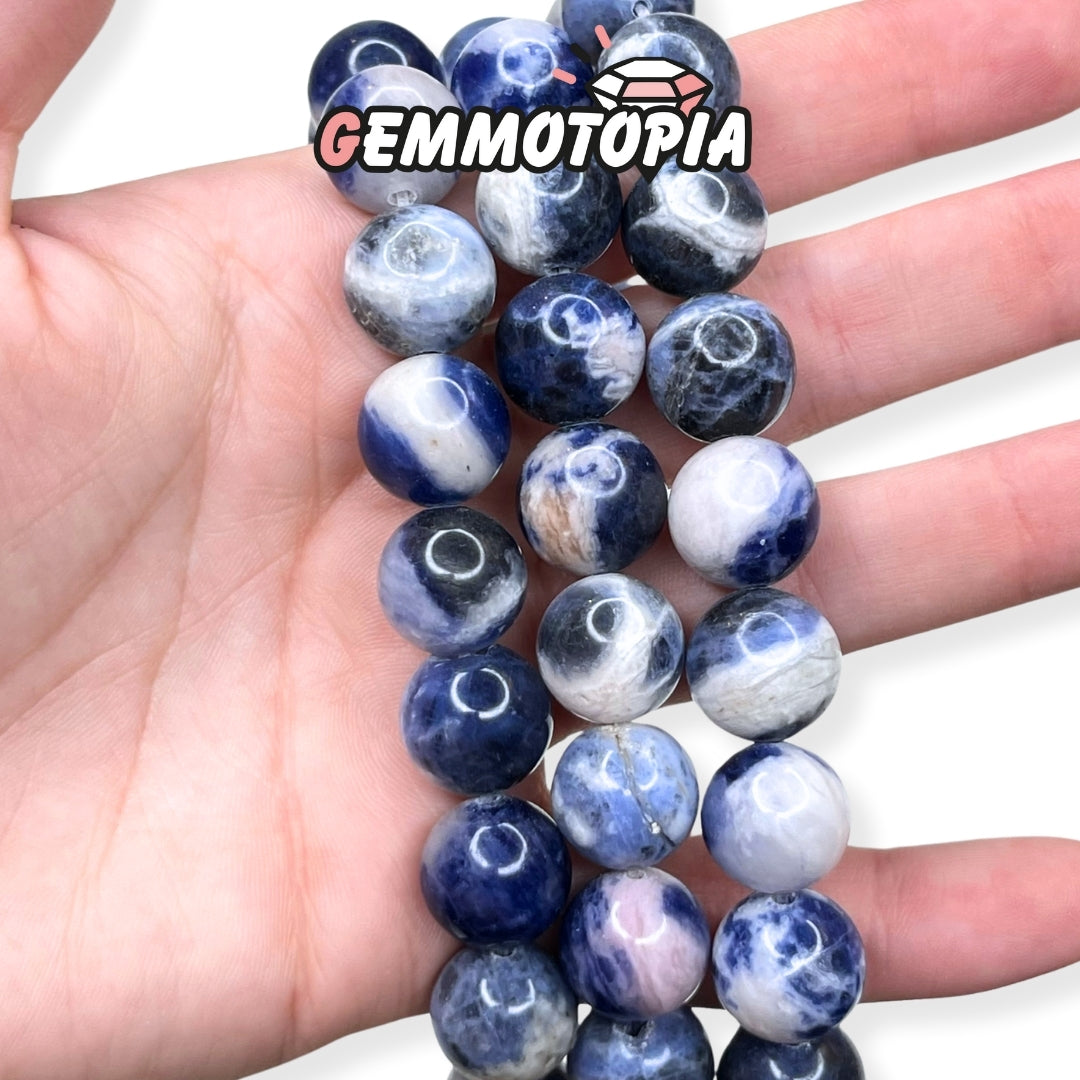 Perle Sodalite 3A 12 MM