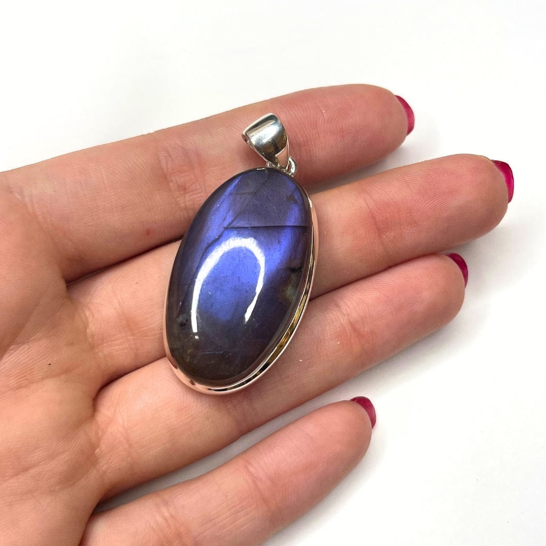 Pendentif Labradorite Purple Fire #2