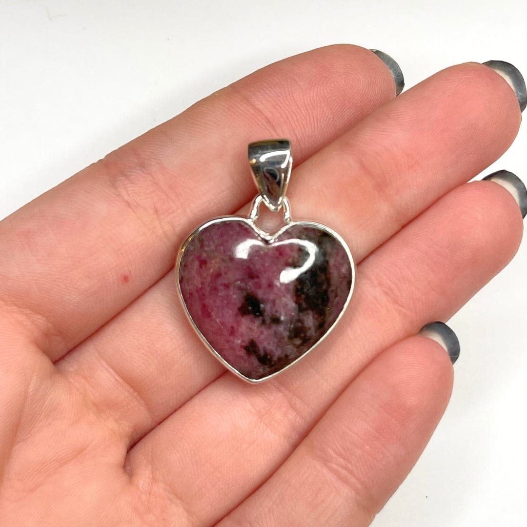 Pendentif Argent Rhodonite Australienne #14