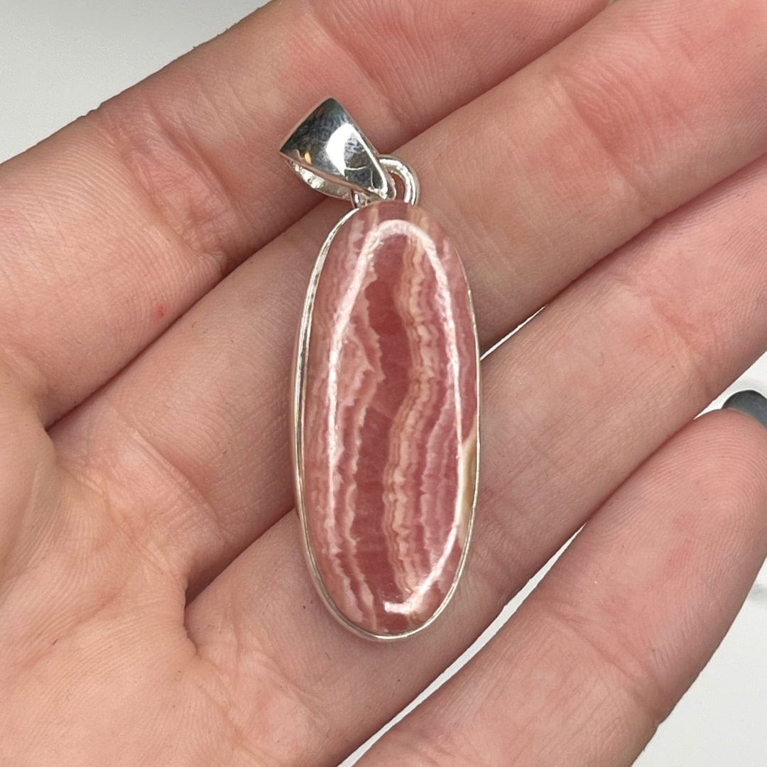 Pendentif Argent Rhodochrosite #19