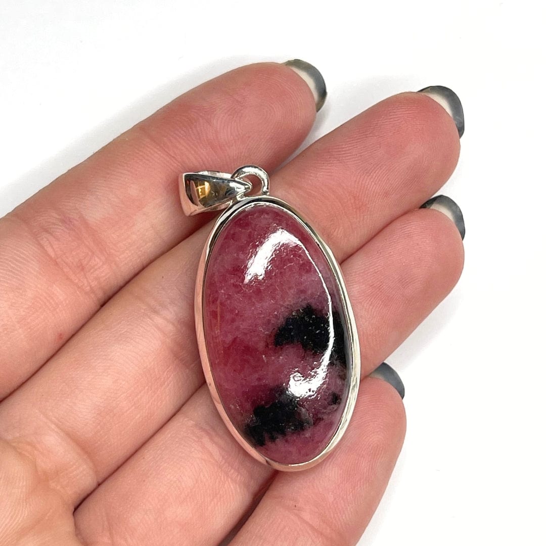 Pendentif Argent Rhodonite Australienne #16