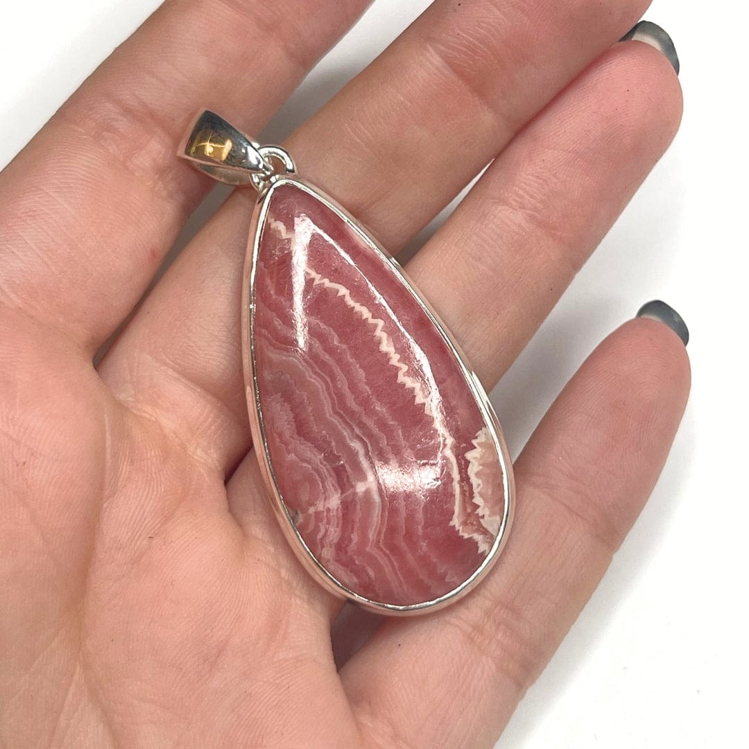 Pendentif Argent Rhodochrosite #13