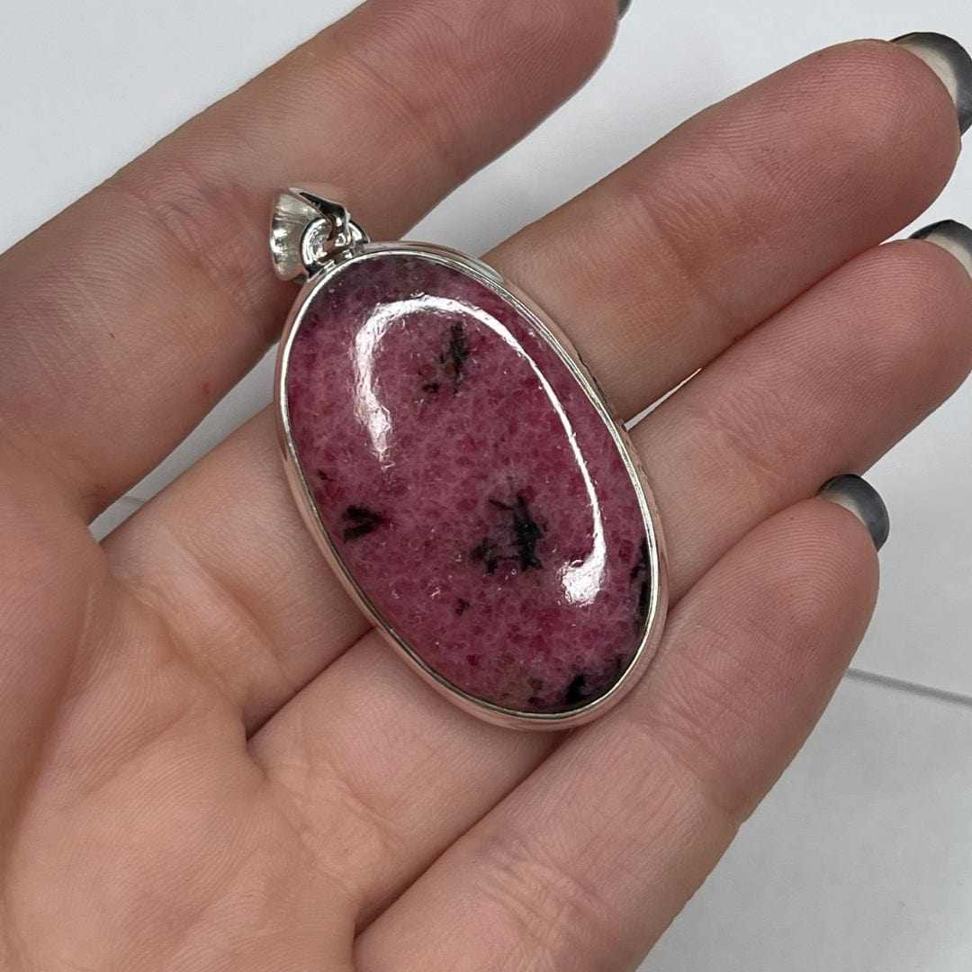 Pendentif Argent Rhodonite Australienne #23