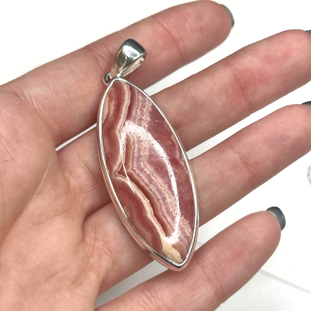 Pendentif Argent Rhodochrosite #14