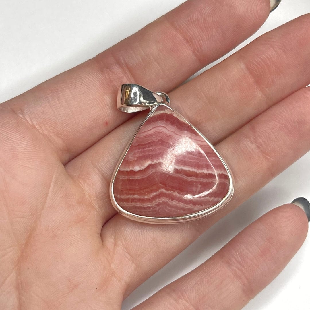 Pendentif Argent Rhodochrosite #10